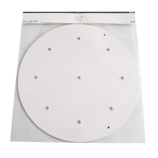 15" Round Mum Backers, 2ct. by Celebrate It